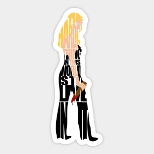 The Vampire Slayer Sticker